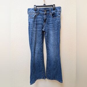 Aeropostale Low Size Flare Blue Jeans. Size 8